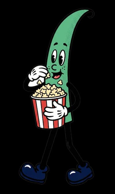 MoviePass popcorn character